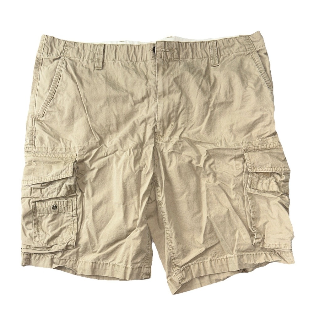 Dockers mens Cargo Shorts Beige Size 40